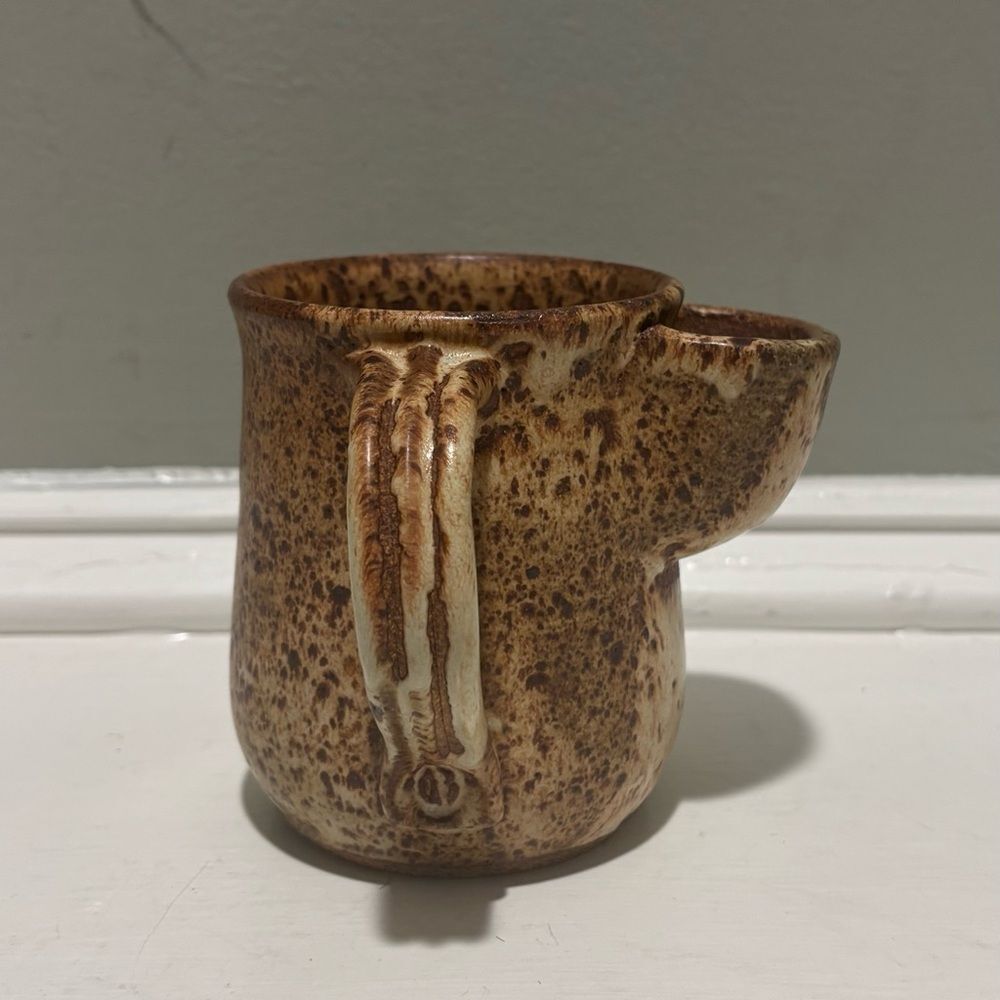 VTG Handmade Pottery Pitcher from Dirty Bird Pottery-Charles Counts - Picture 2 of 13